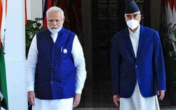 देउवा-मोदी भेट, पञ्चेश्वरलाई तीव्र गतिमा अगाडि बढाउन सहमति